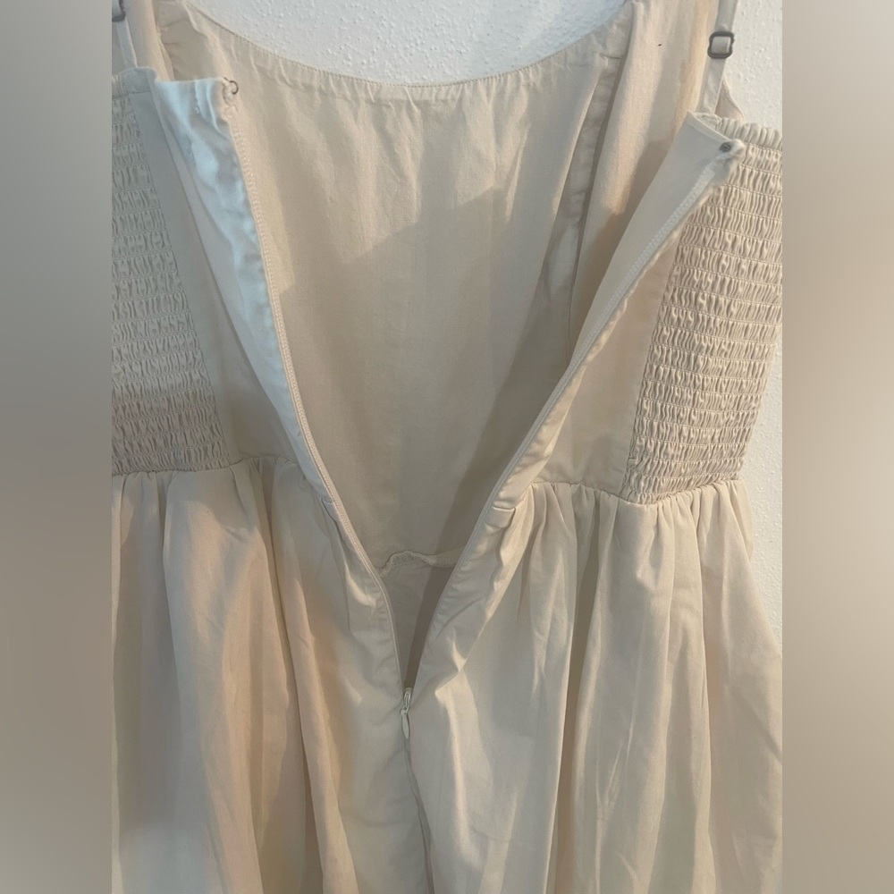 Abercrombie & Fitch Cream Mini Sundress - Picture 6 of 11